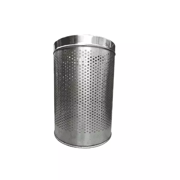 Workstuff_ Waste management_Stainless-Steel-Open-Perforated-Bin_1
